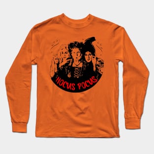 halloween it's just a bunch of hocus pocus squad Long Sleeve T-Shirt